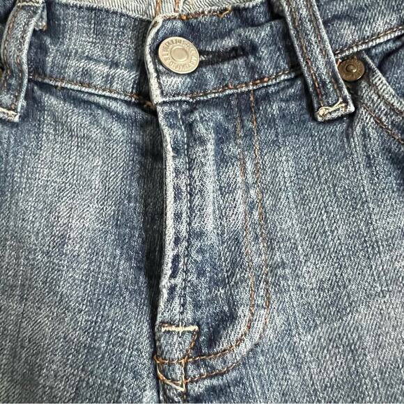 7 For All Mankind Girls Medium Wash Gem Pocket Bootcut Jeans- Size 26 - Picture 5 of 14